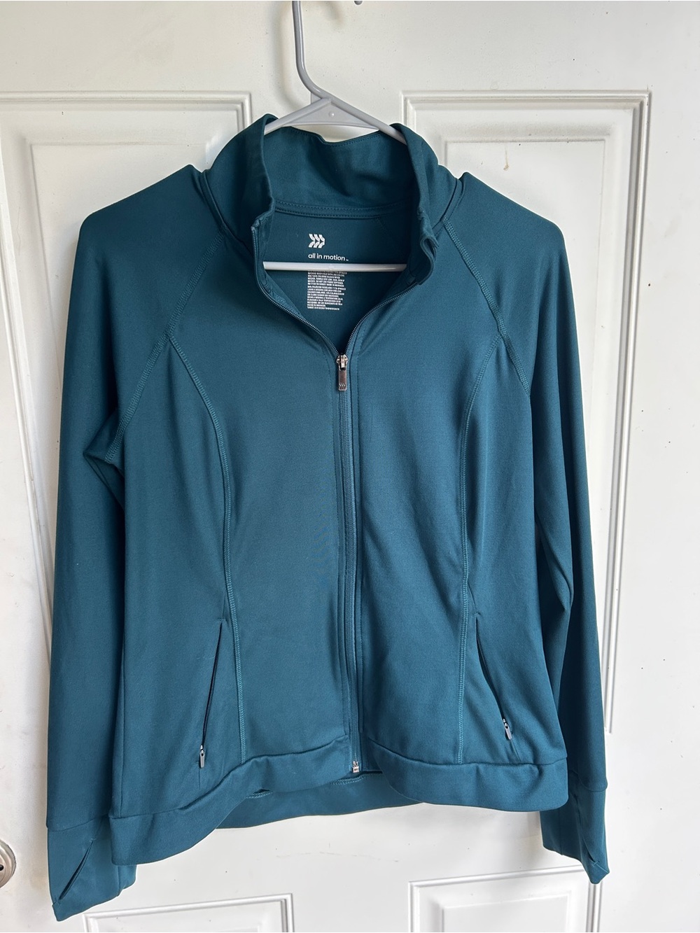 all in motion Teal Full-Zip Active Jacket